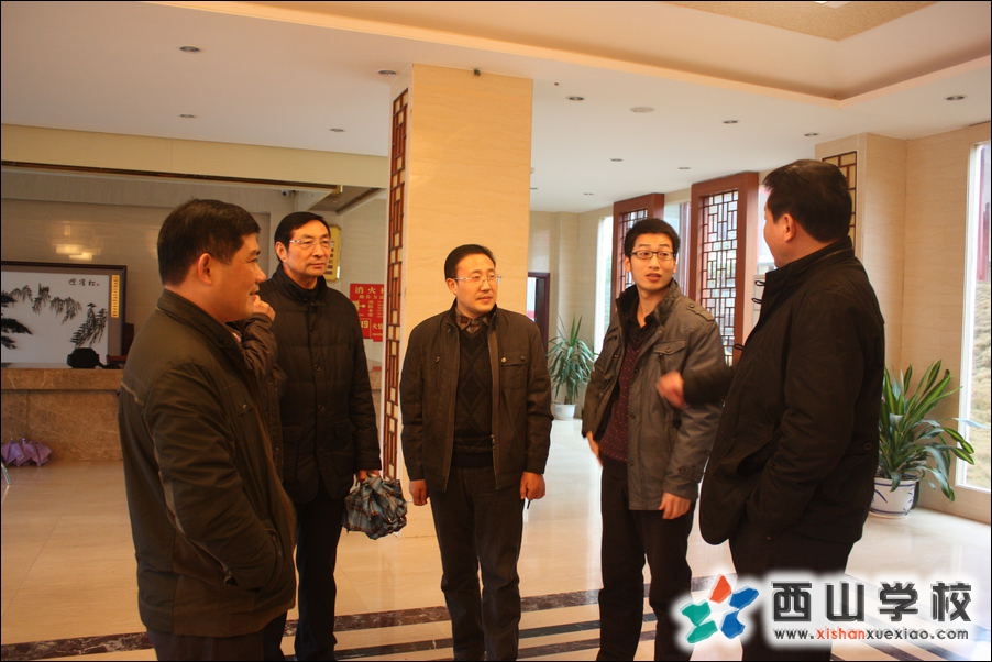 西山教育集团张文彬董事长在江西省西山学校视察(三)
