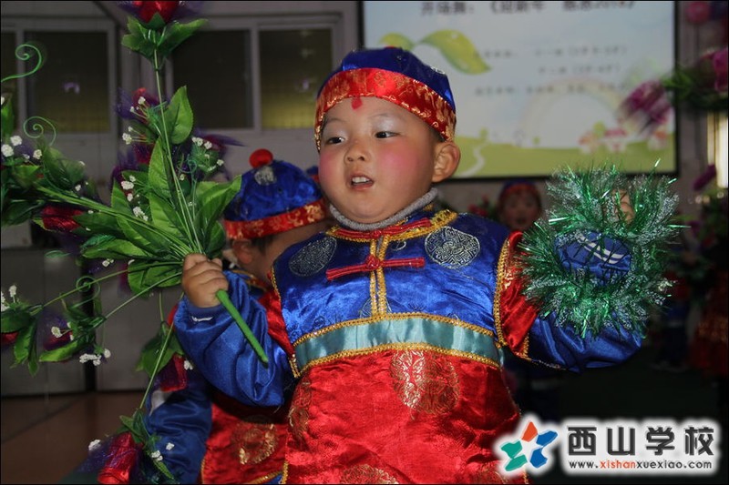 福建西山学校2014年元旦演出小演员 幼儿园小班方浩宇3萌照